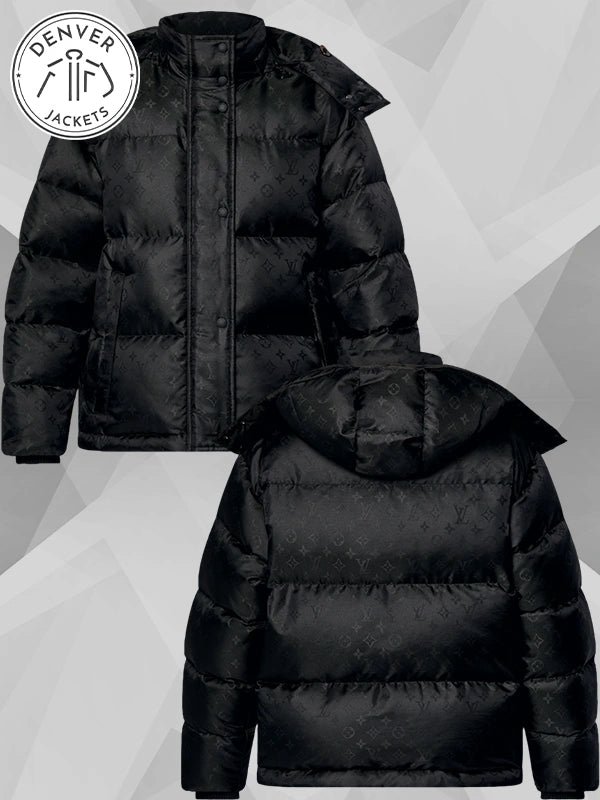 LV Puffer Jacket Black