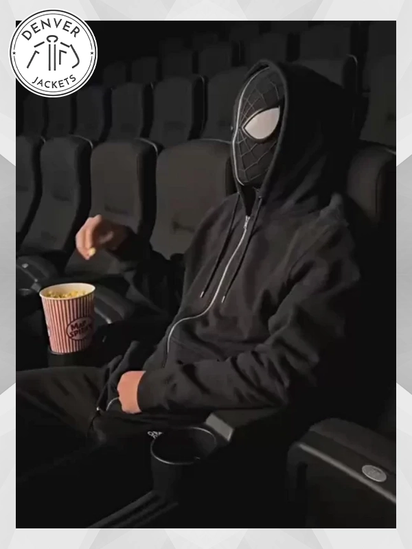 Legacy Wear Spiderman Hoodie Black