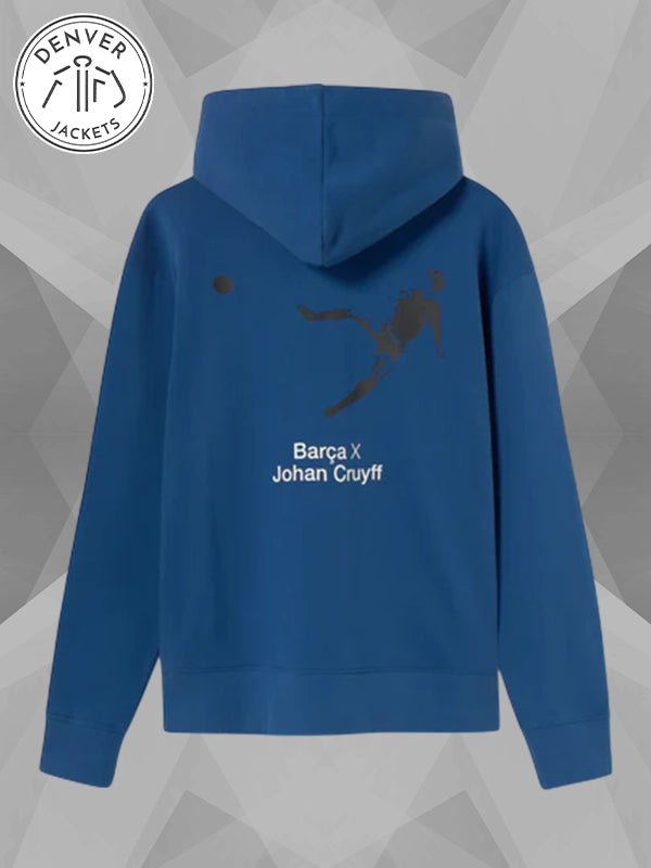 Legacy Barca x Johan Cruyff Hoodie Blue