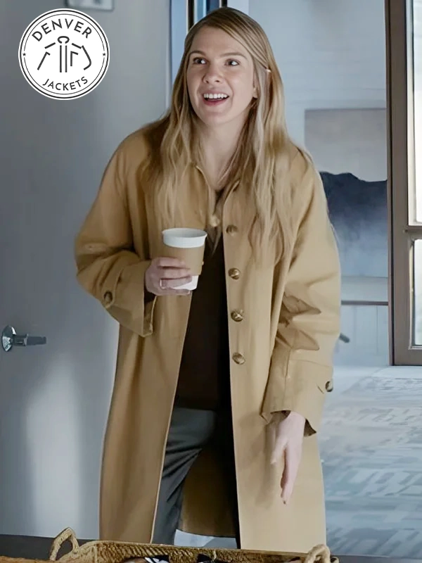 Lily Rabe Shrinking S03 Brown Coat
