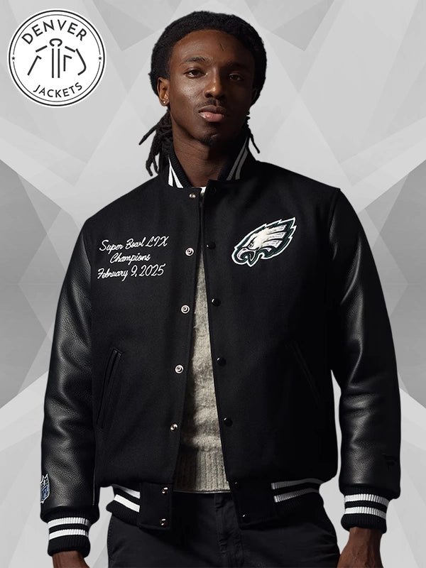 Limited Edition Fanatics Eagles Super Bowl LIX Championship Jacket