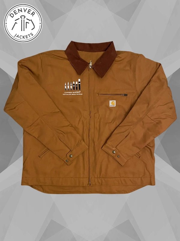 Lockheed Martin Carhartt Jacket Brown