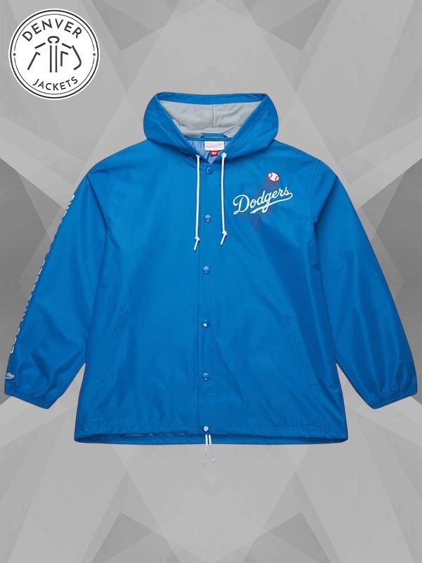 Los Angeles Dodgers Windreaker Coaches Jacket Blue