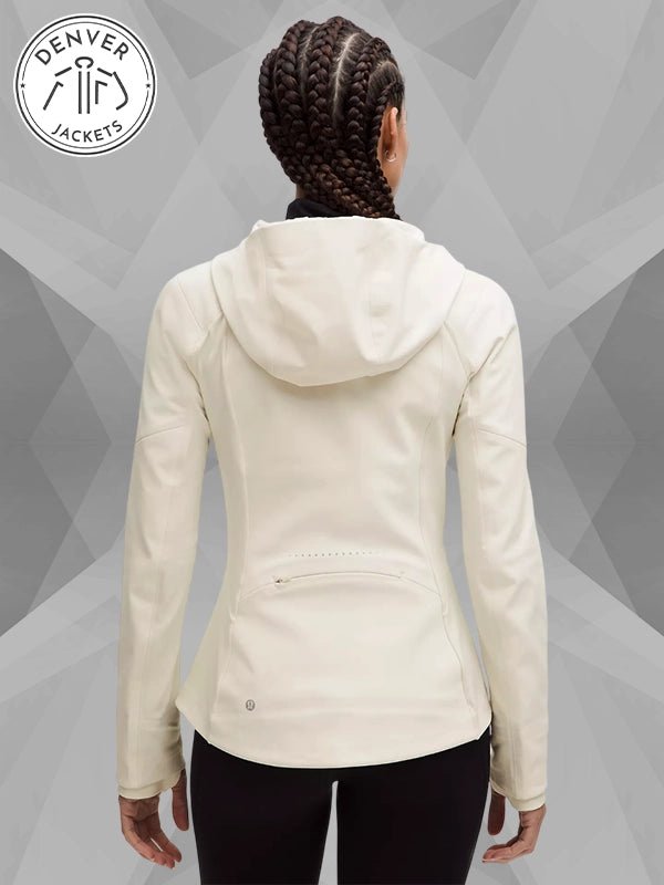 Lululemon Women s Cross Chill Performance Light Ivory Jacket