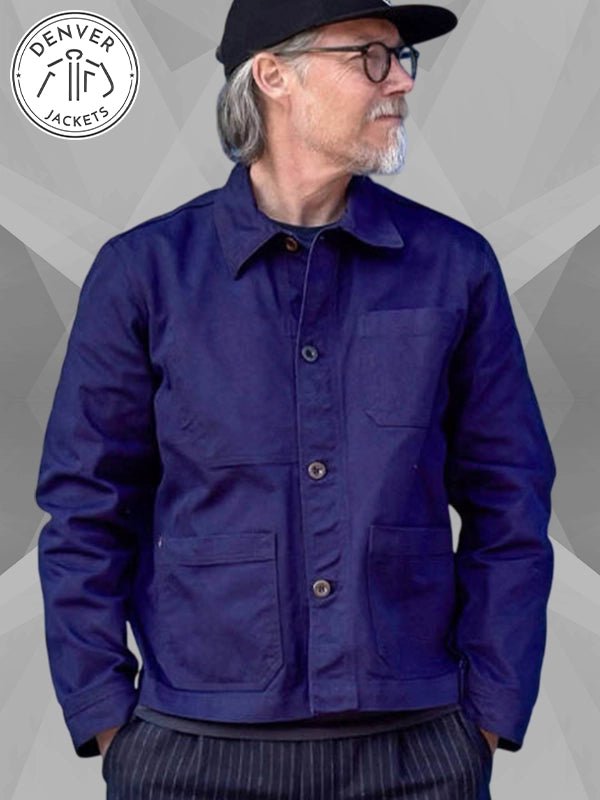 Lusine Bleue Coltin Work Blue Jacket