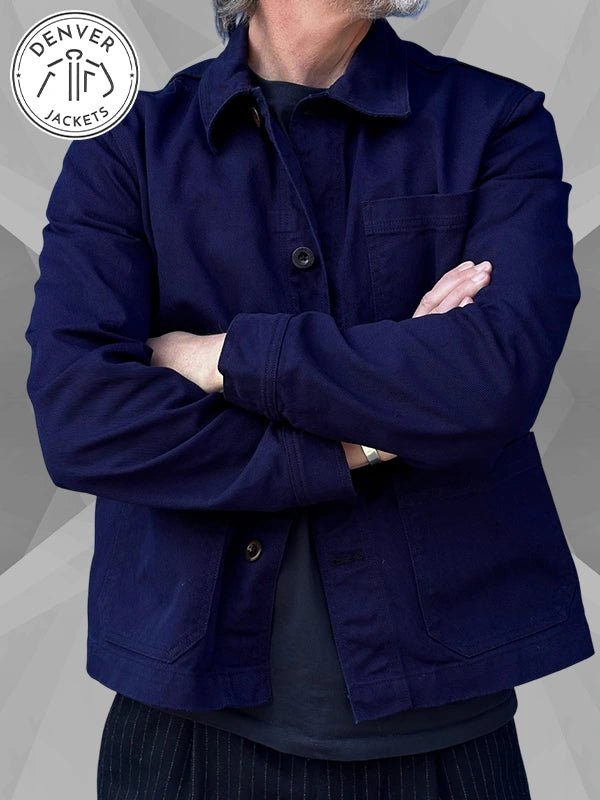 Lusine Bleue Coltin Work Jacket Blue