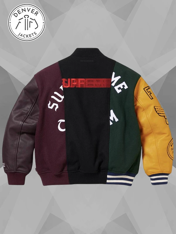 MM6 Maison Margiela Split Varsity Jacket