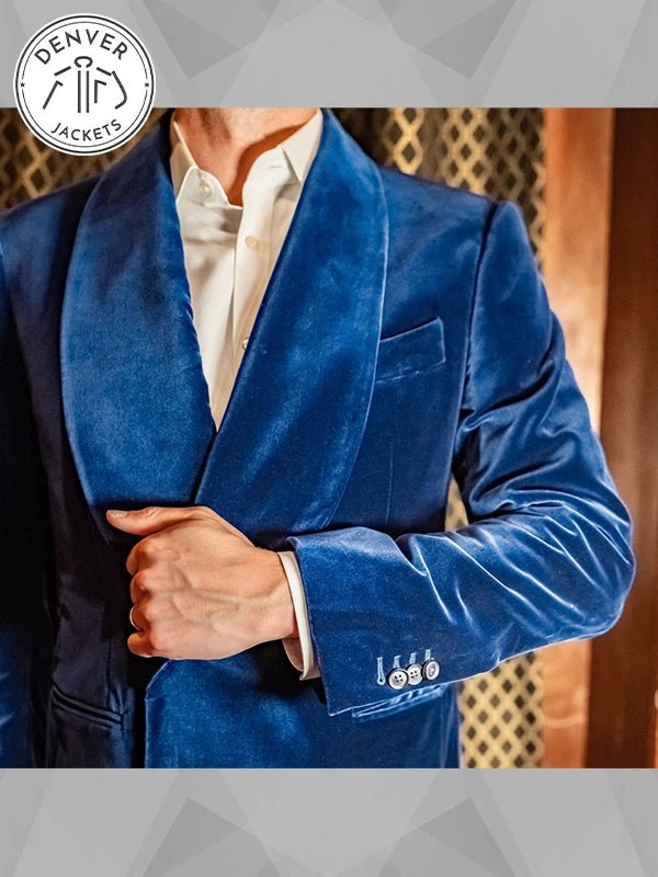 Mayflower Smoking Blue Jacket Blazer