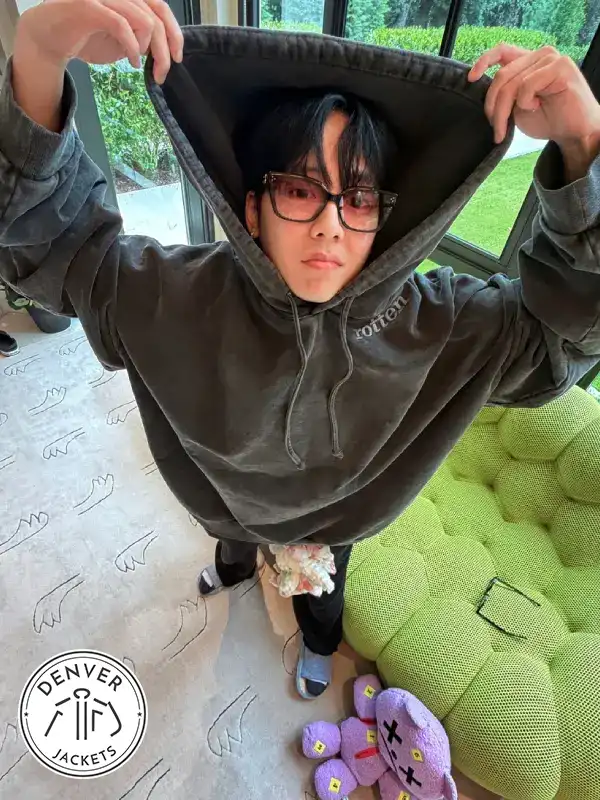 Men oversized rotten hoodie