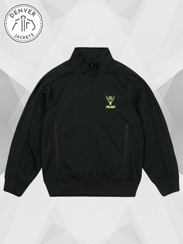 Men palace x south2 west8 black track jacket