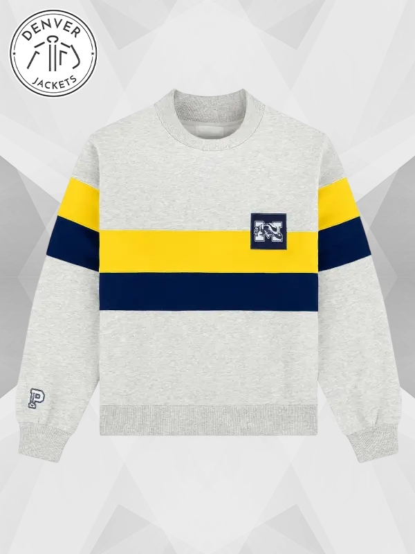 Men parke x 47 michigan mockneck sweatshirt
