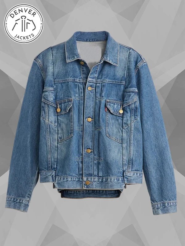 Men s Levi s x sacai Denim Jacket Blue