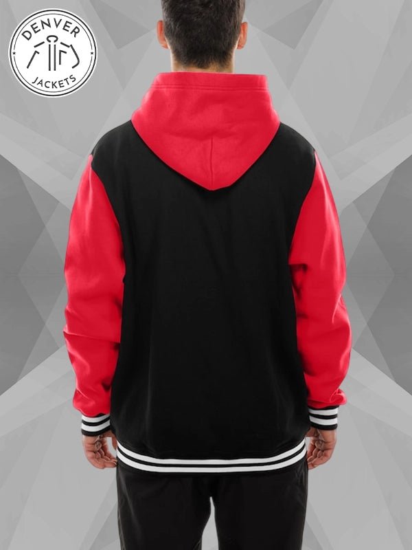 Men s New Era Black San Francisco 49ers Full Snap Fleece Hoodie Jacket