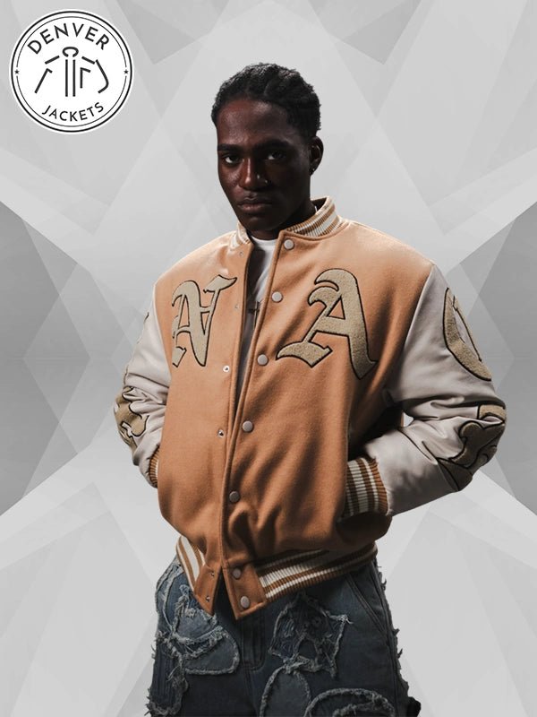 Menace God Willing Varsity Jacket Tussock