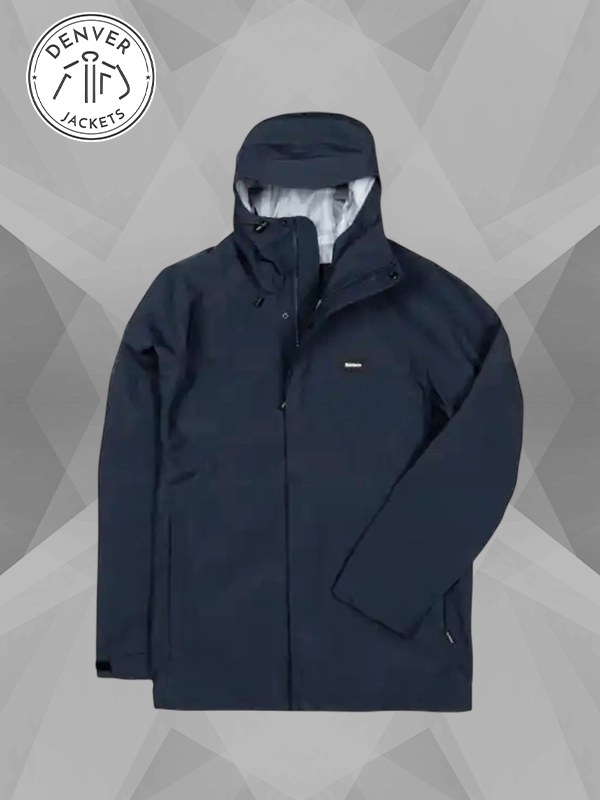 Mens Finisterre Skybird Waterproof Navy Jacket