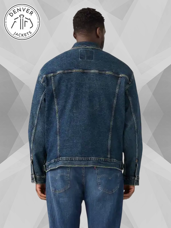 Men’s Levi’s Big & Tall Denim Trucker Jacket Blue