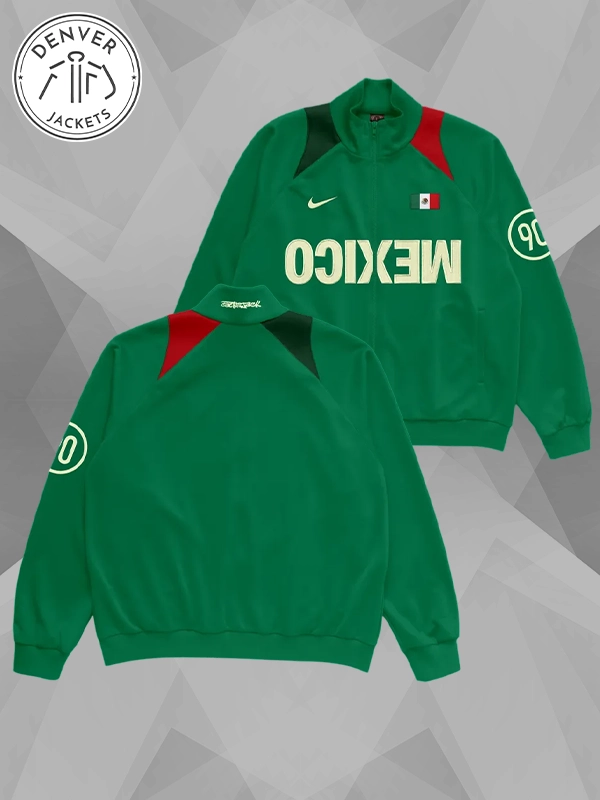 Mexico Total 90 Anthem CJ Jacket Green