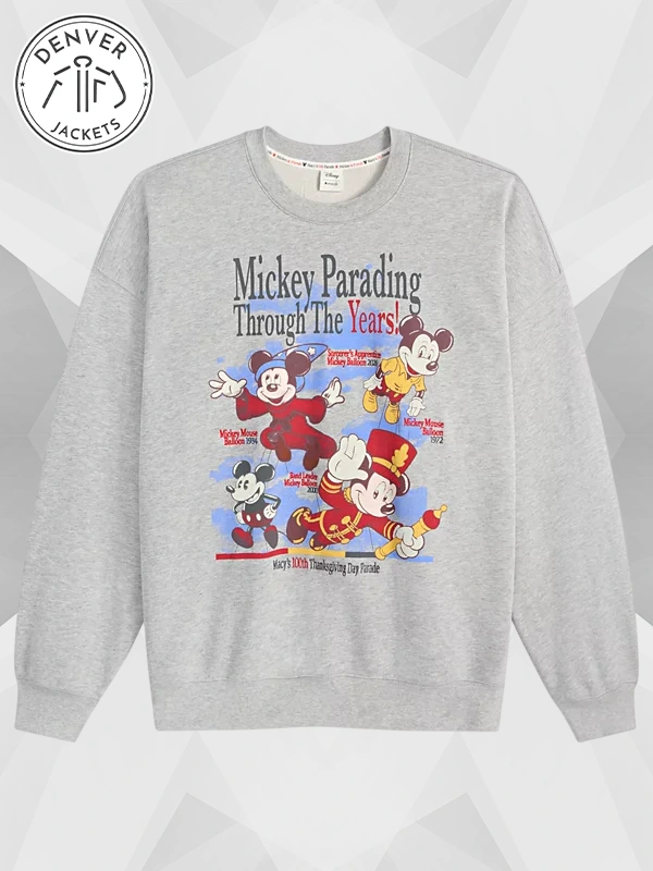 Mickey Parade Balloons Through The Years Disney x Macy’s Sweatshirt