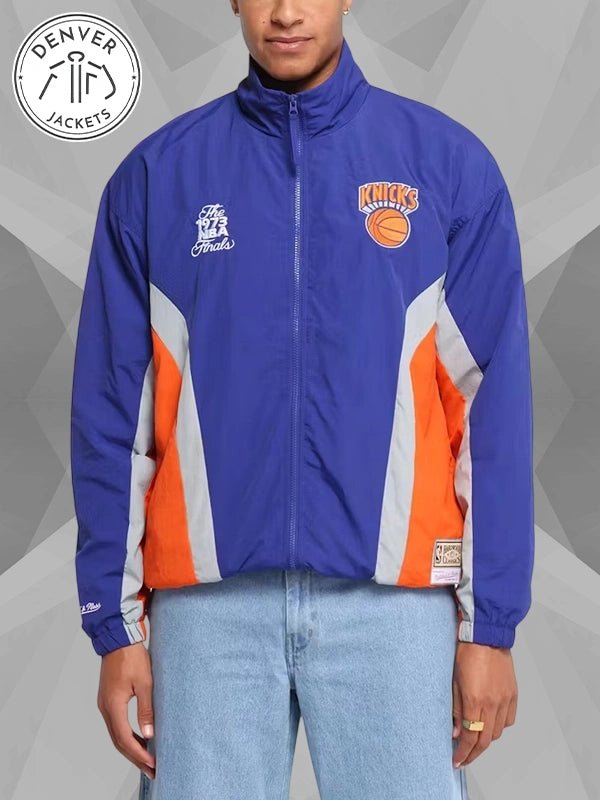 Mitchell Ness New York Knicks Track Jacket