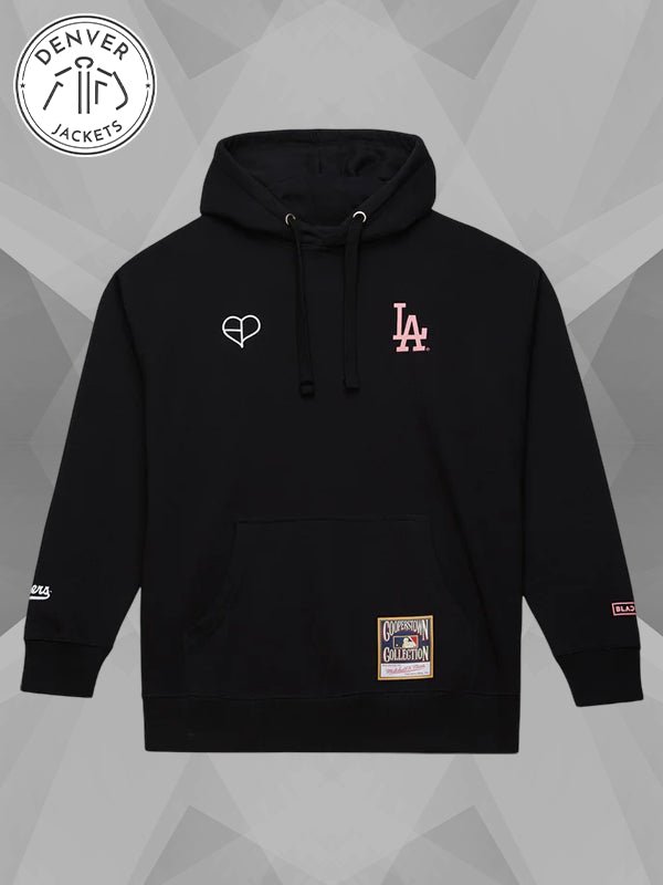 Mitchell Ness X Blackpink Dodgers Hoodie