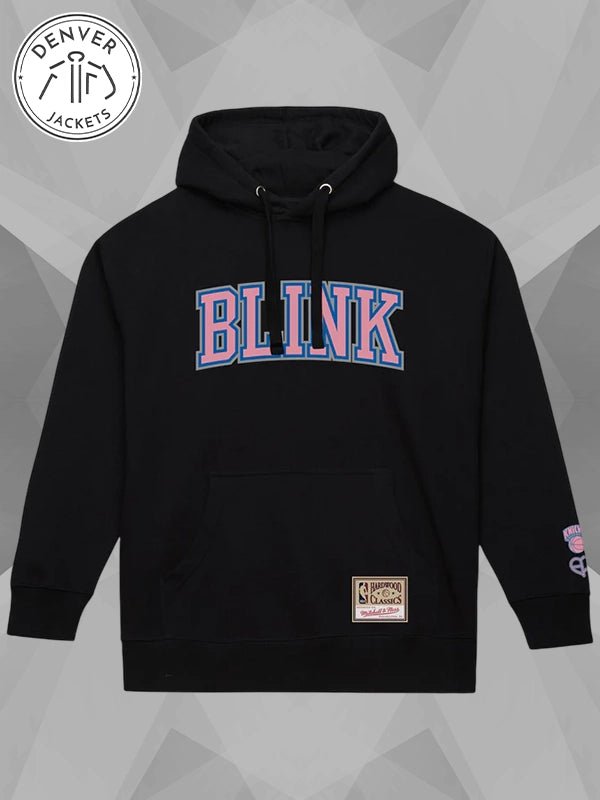 Mitchell Ness X Blackpink Knicks Hoodie Black