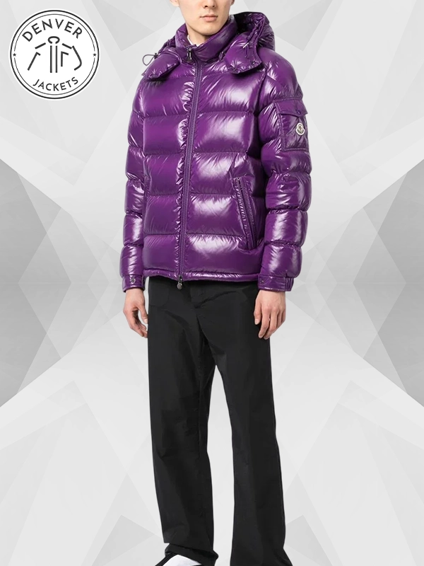 Moncler Purple Coat