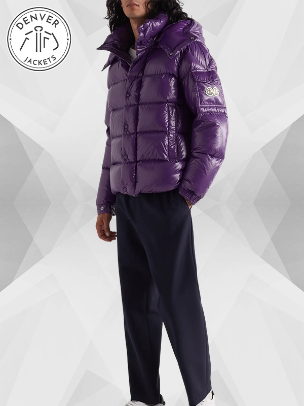 Moncler Purple Puffer Jacket