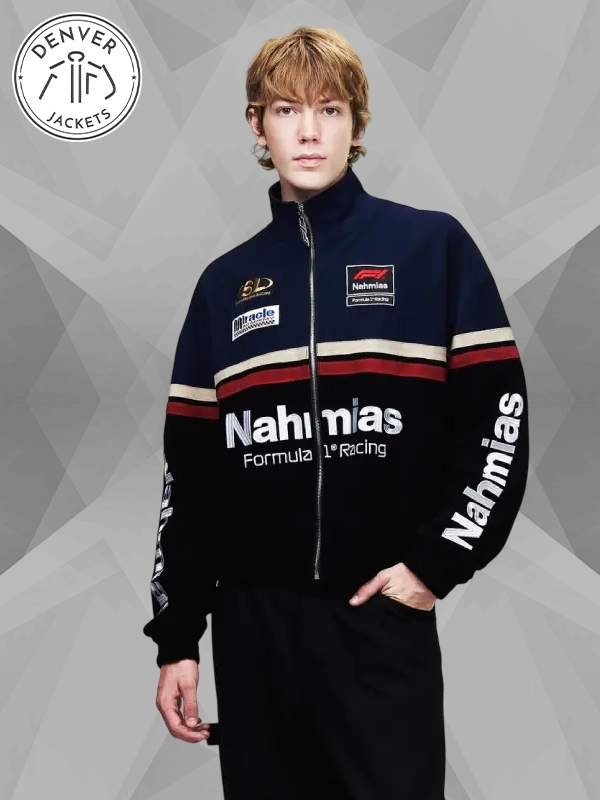 Nahmias x F1 Racing Blue And Black Jacket