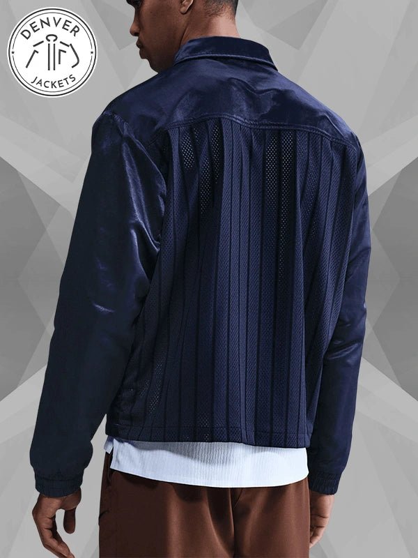 New York Court Slam Nike Tennis Jacket Blue