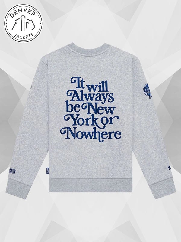 New York Yankees New York or Nowhere x New Era It Will Always Be Sweatshirt Heather Grey