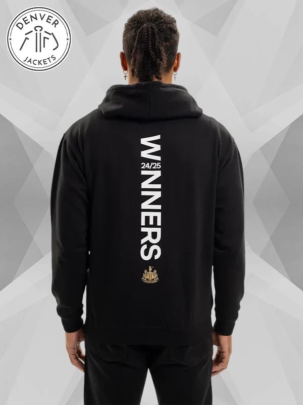 Newcastle United Carabao Cup 2025 Winners Black Hoodie