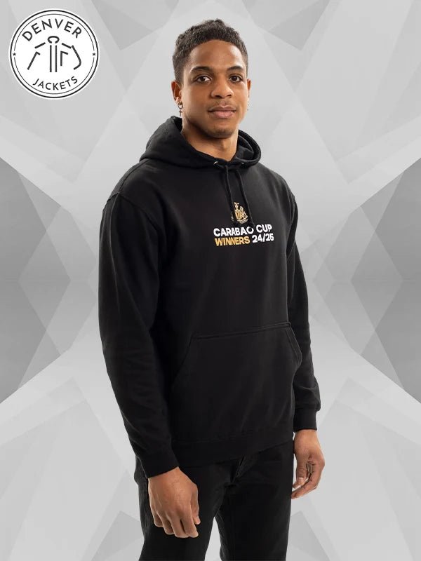 Newcastle United Carabao Cup 2025 Winners Hoodie Black