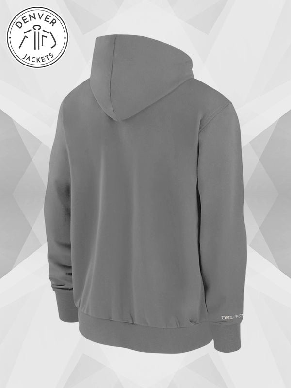 Nike Houston Astros Travel Hoodie Grey