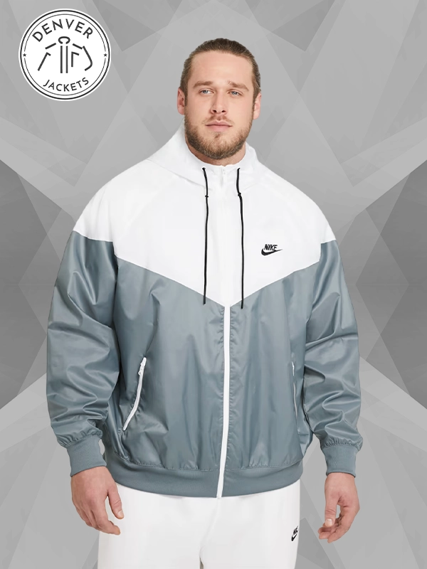 Nike Sportswear Windrunner Hooded Jacket Grey