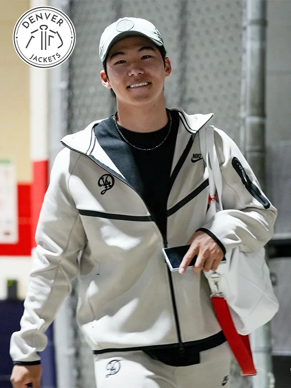Nike Tech Fleece Windrunner Grey Dodgers Jacket
