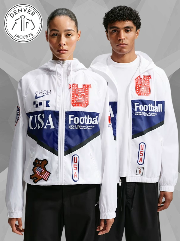 Nike x Virgil Abloh Archive USA Dri Fit Anthem Jacket