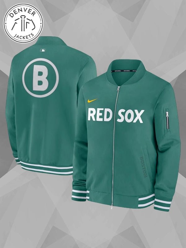 Nike Boston Red Sox City Connect Bomber Jacket