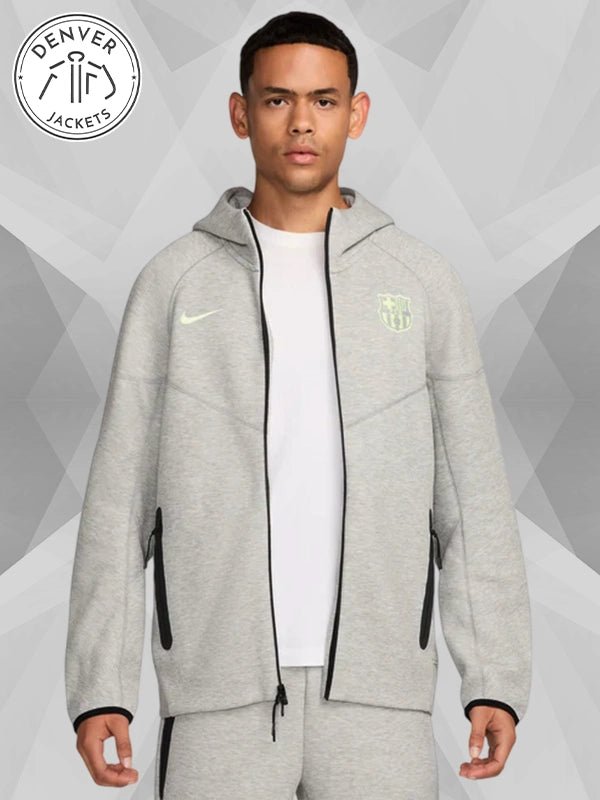 Nike FC Barcelona Tech Fleece Hoodie Jacket