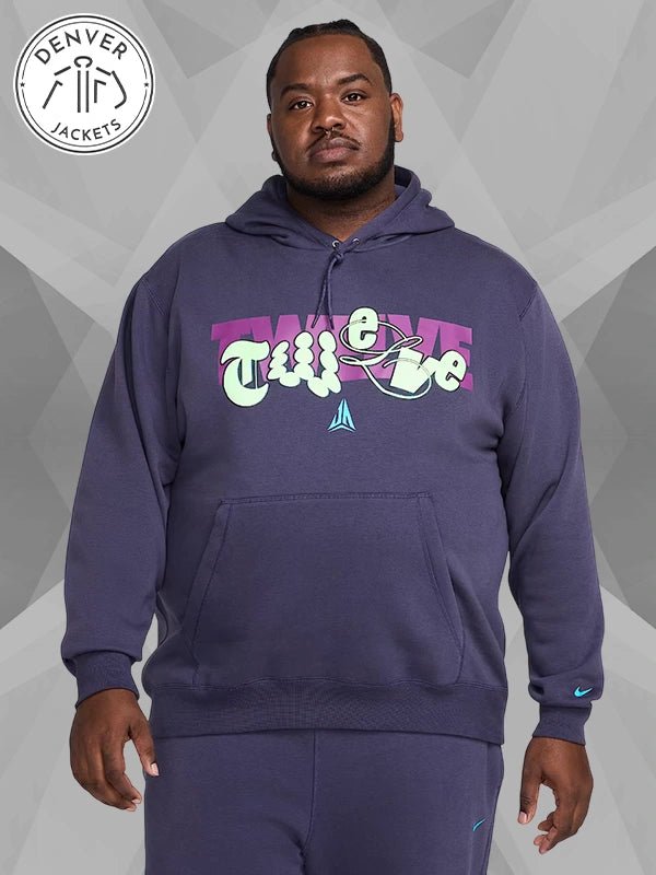 Nike Ja Morant Purple Hoodie