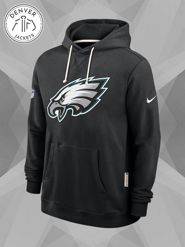 Nike Philadelphia Eagles Sideline Initial Home Hoodie Black
