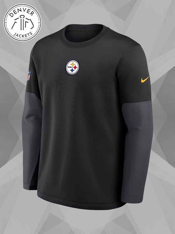 Nike Pittsburgh Steelers Sideline Coach Long Sleeve T Shirt