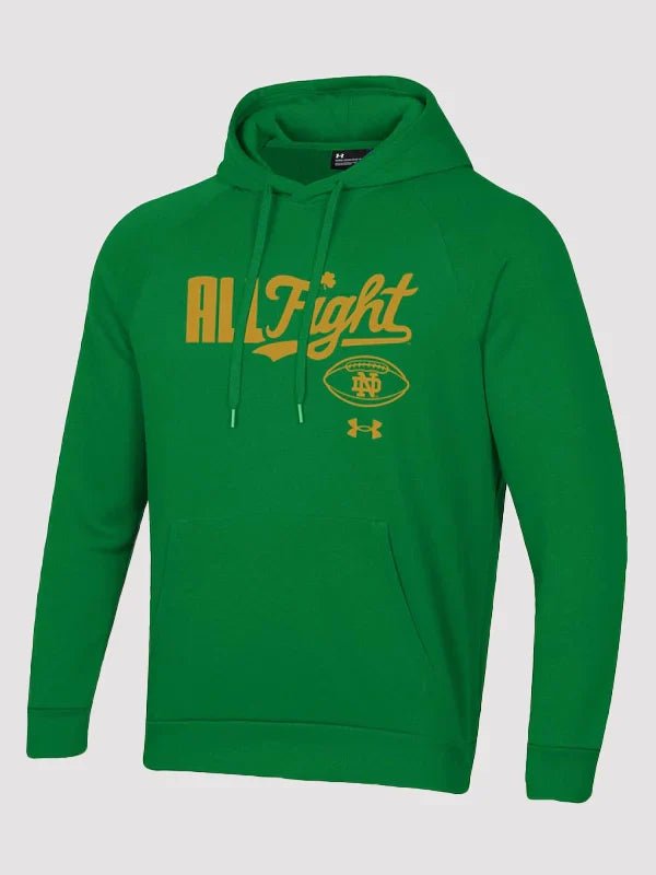 Notre Dame Fighting Irish All Fight Rival Hoodie Kelly Green