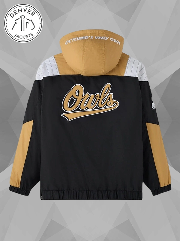 OVO X STARTER 2025 Owl’s Pullover Jacket