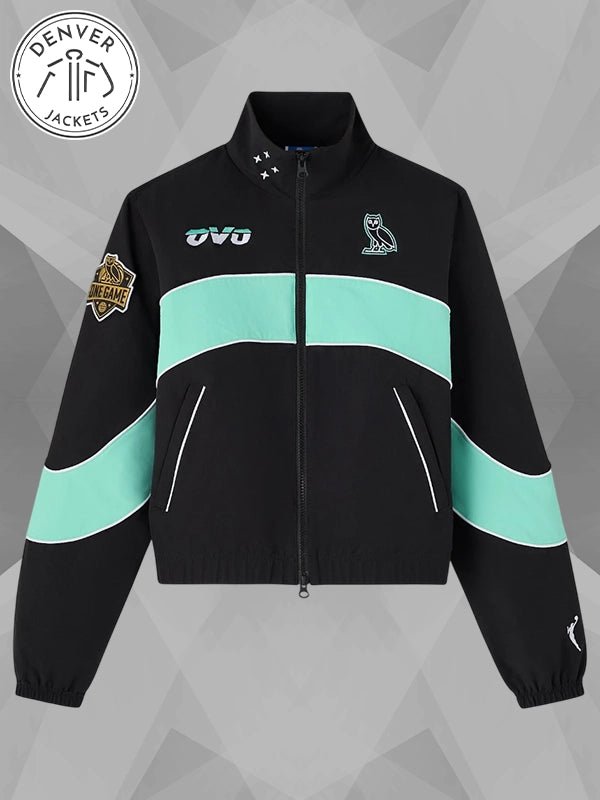 OVO x Wnba New York Liberty Track Jacket Black