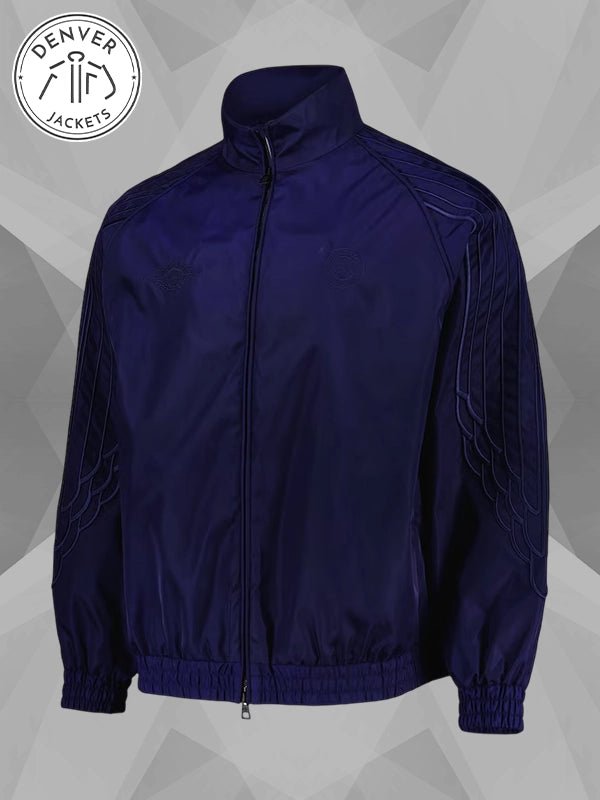 PSG x Jordan Wings Blue Anthem Jacket