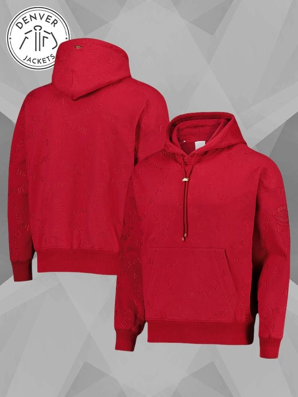 PSG x Jordan Wings Hoodie Red