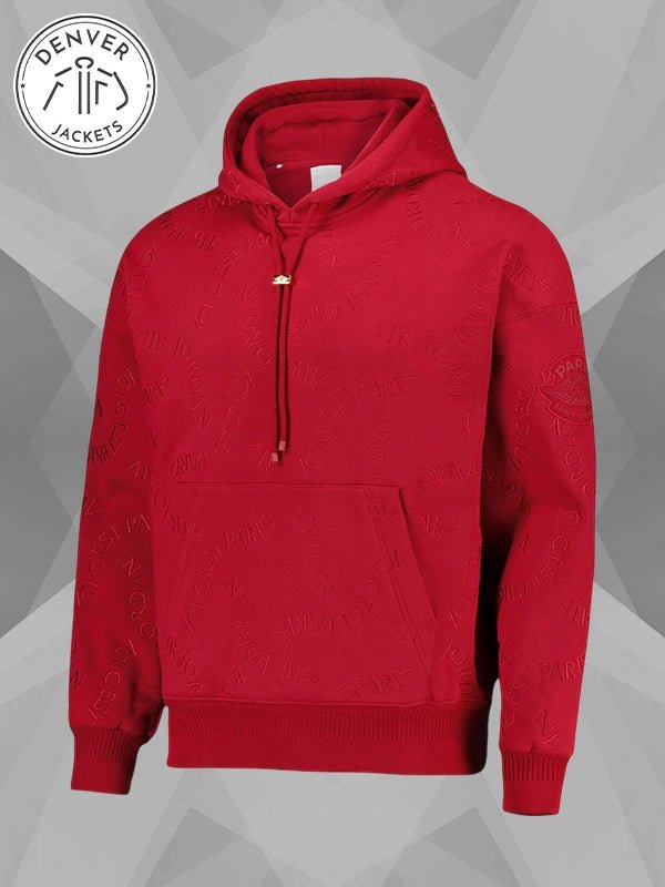 PSG x Jordan Wings Red Hoodie