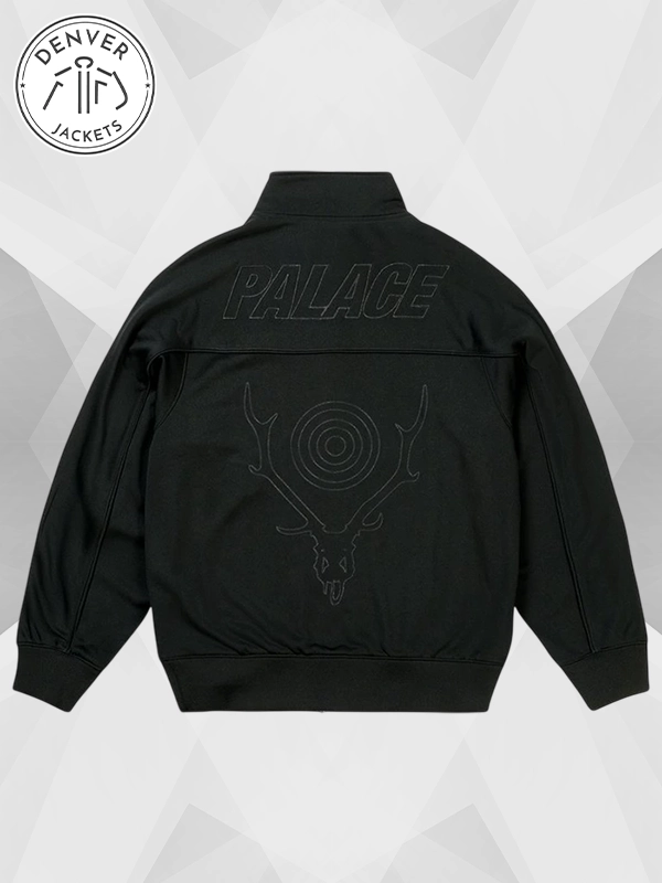 Palace x south2 west8 black track jacket womens