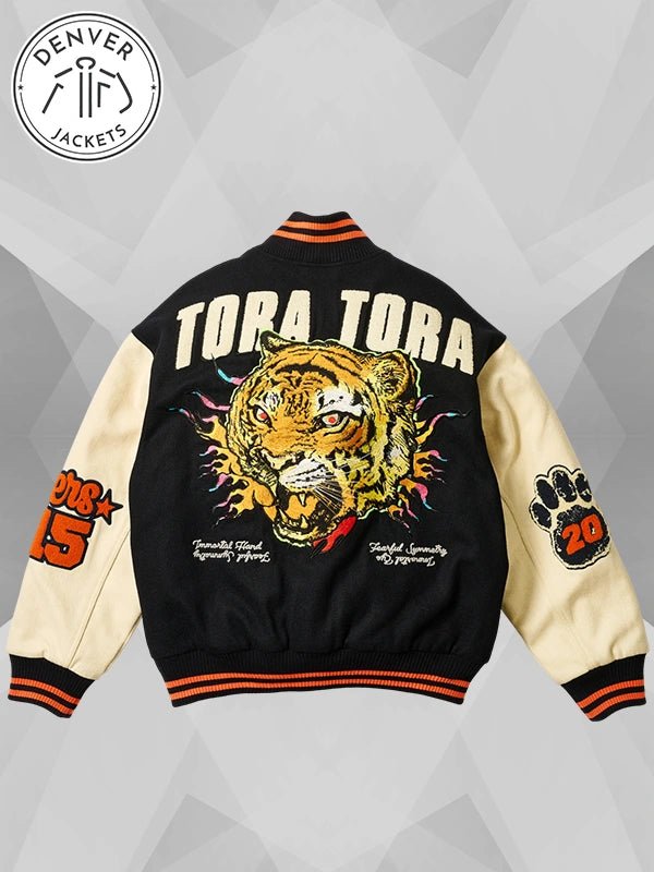 Palace Tora Tora Varsity Jacket Navy