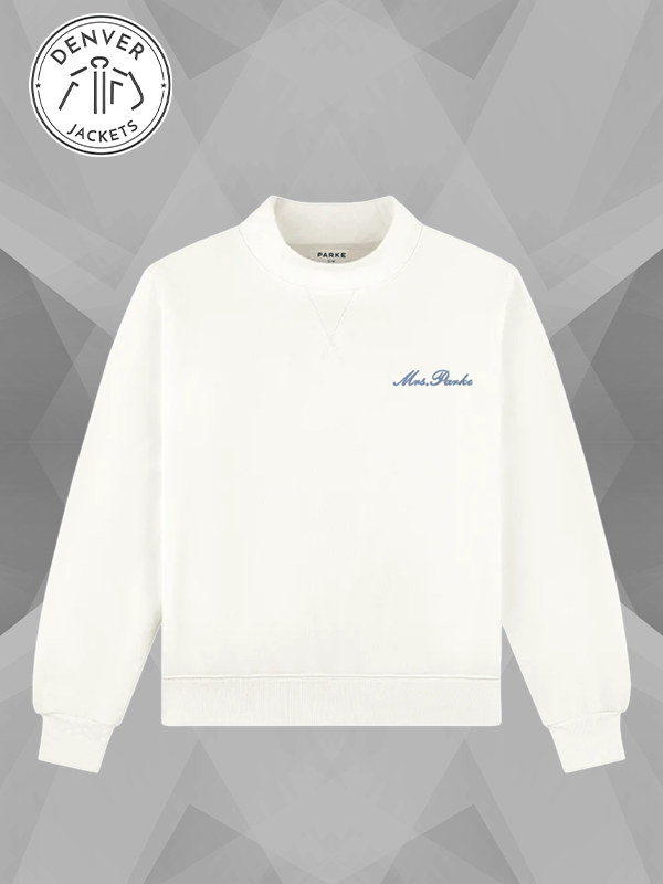 Parke Embroidered Bridal Classic Mockneck Sweatshirt